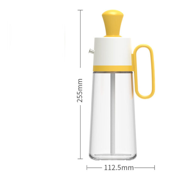 2 In 1 Oil Dispenser With Silicon Brush BBQ Oil Spray Glass Bottle Silicone For Barbecue Cooking Seasoning Bottle Kitchen Gadgets - Image 8