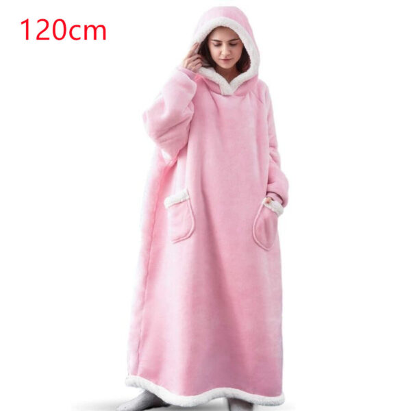 Winter TV Hoodie Blanket Winter Warm Home Clothes Women Men Oversized Pullover With Pockets - Image 10