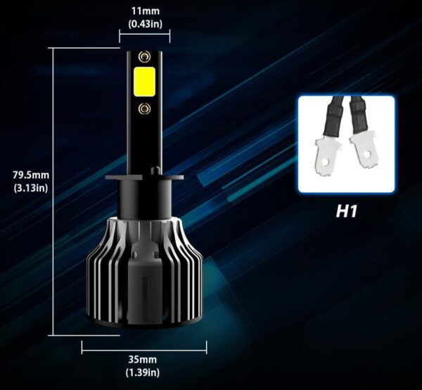 Car LED Headlight Bulbs 6000K Auto Headlamp Kit - Image 3