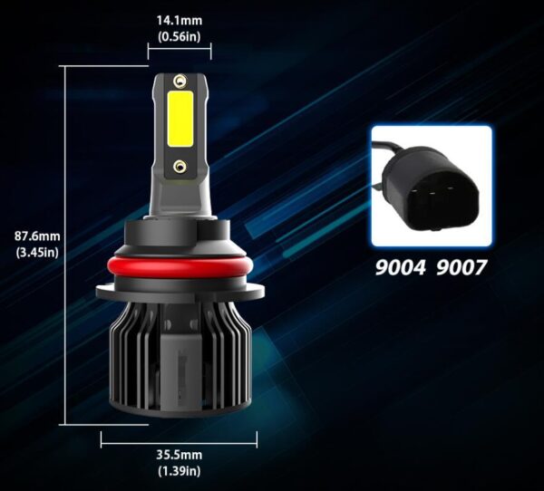 Car LED Headlight Bulbs 6000K Auto Headlamp Kit - Image 5